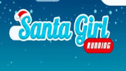 Santa Girl Running img